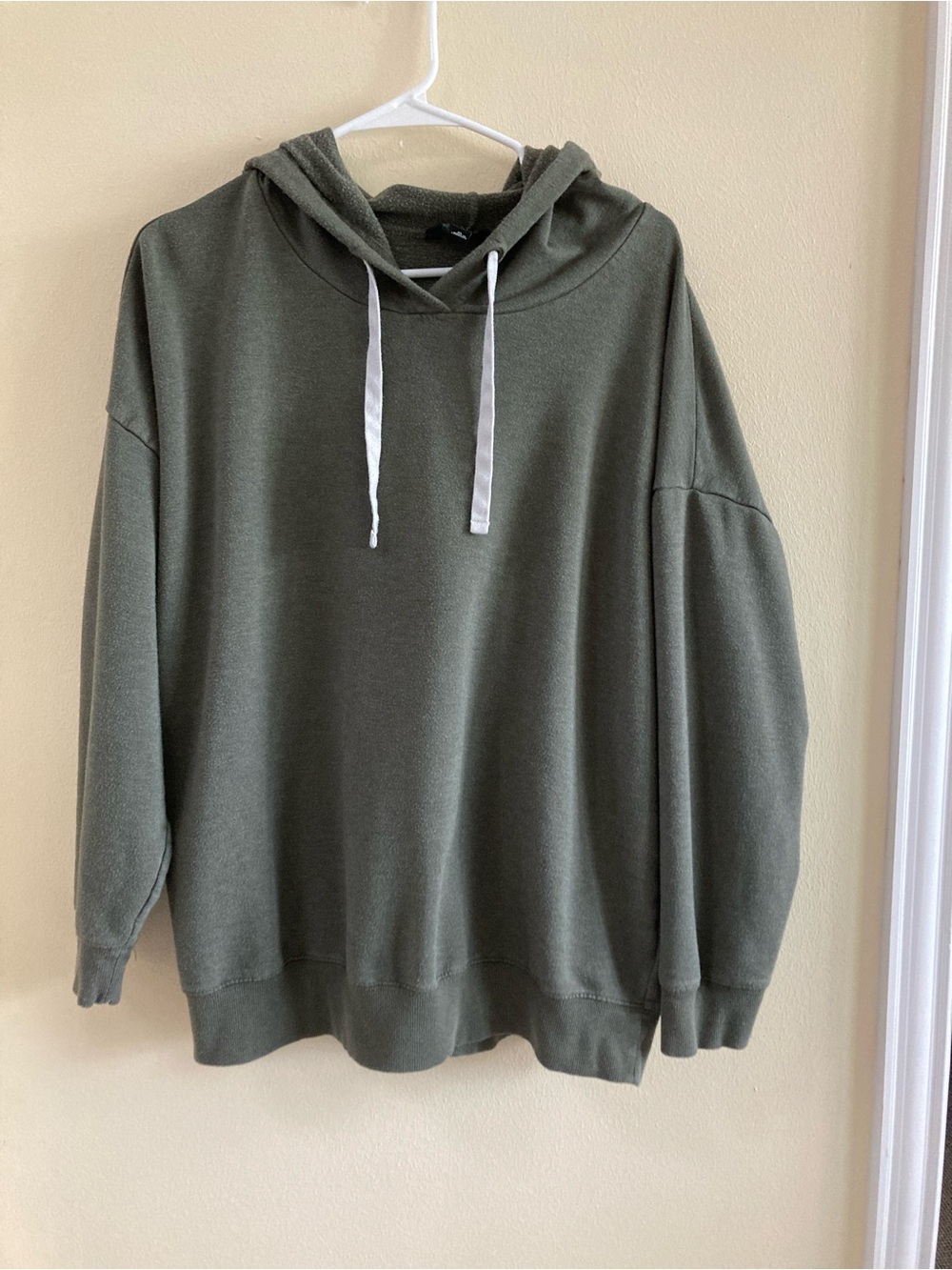 Buffalo David Bitton Olive Green Hooded Sweatshirt